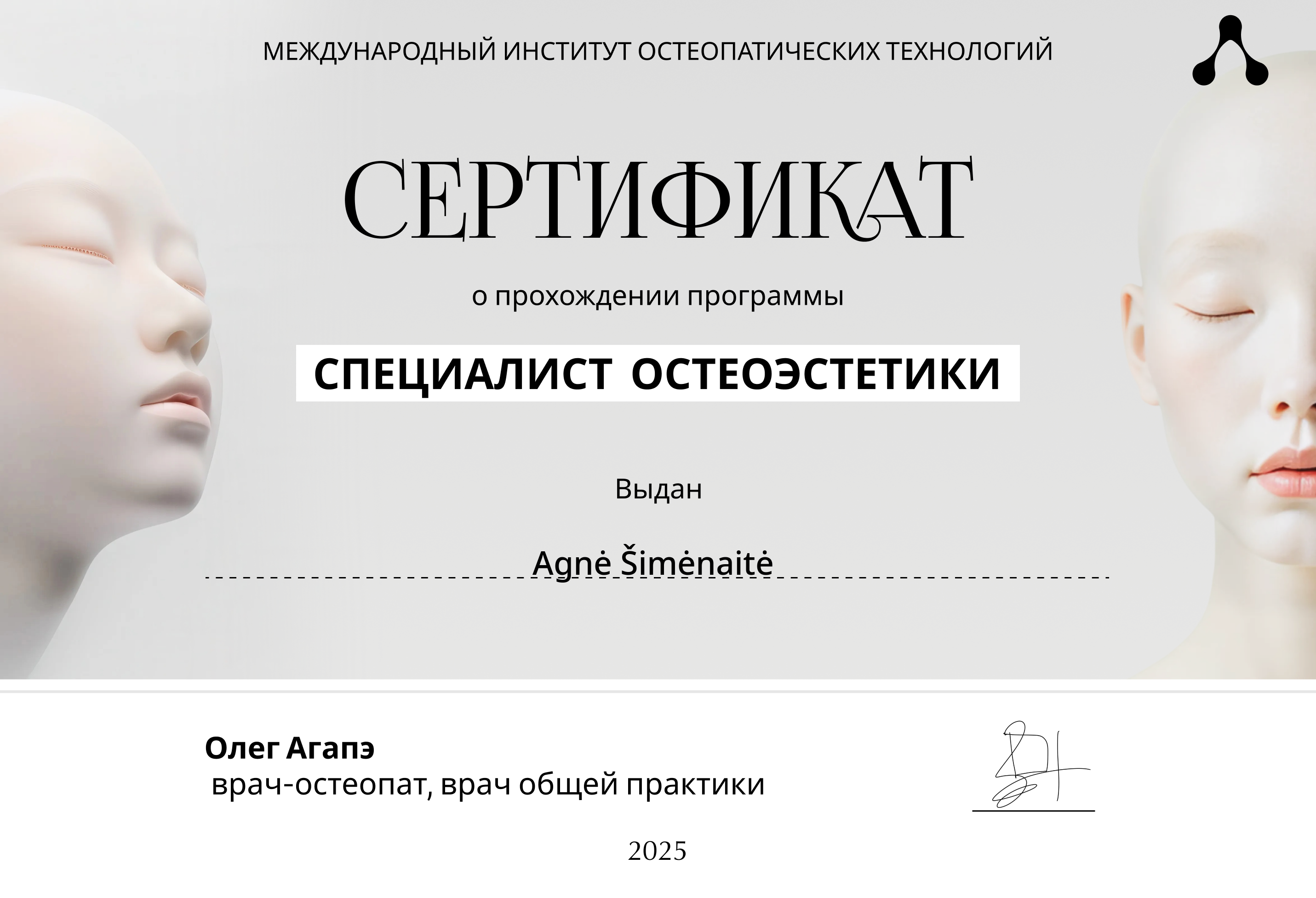 Specialist Osteoestetiki